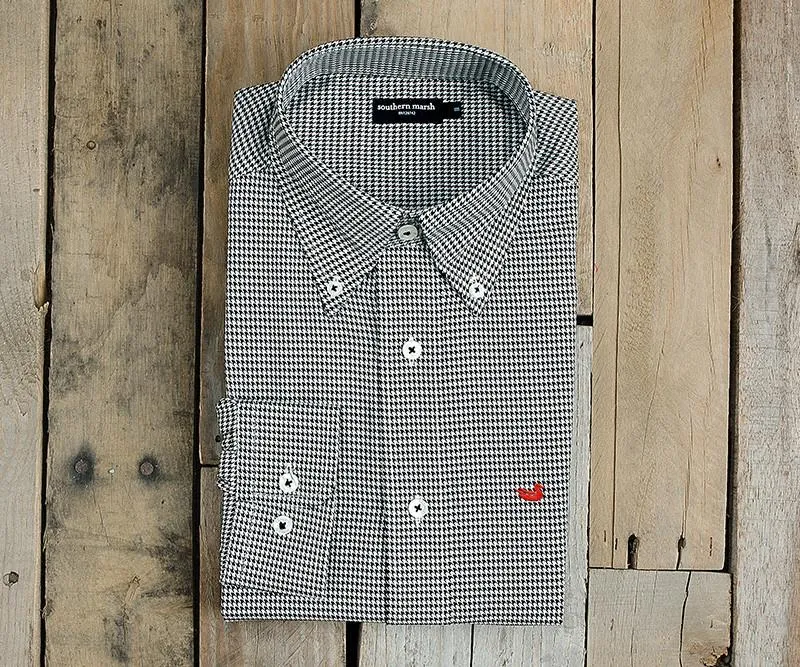 Mackenzie Houndstooth Dress Shirt