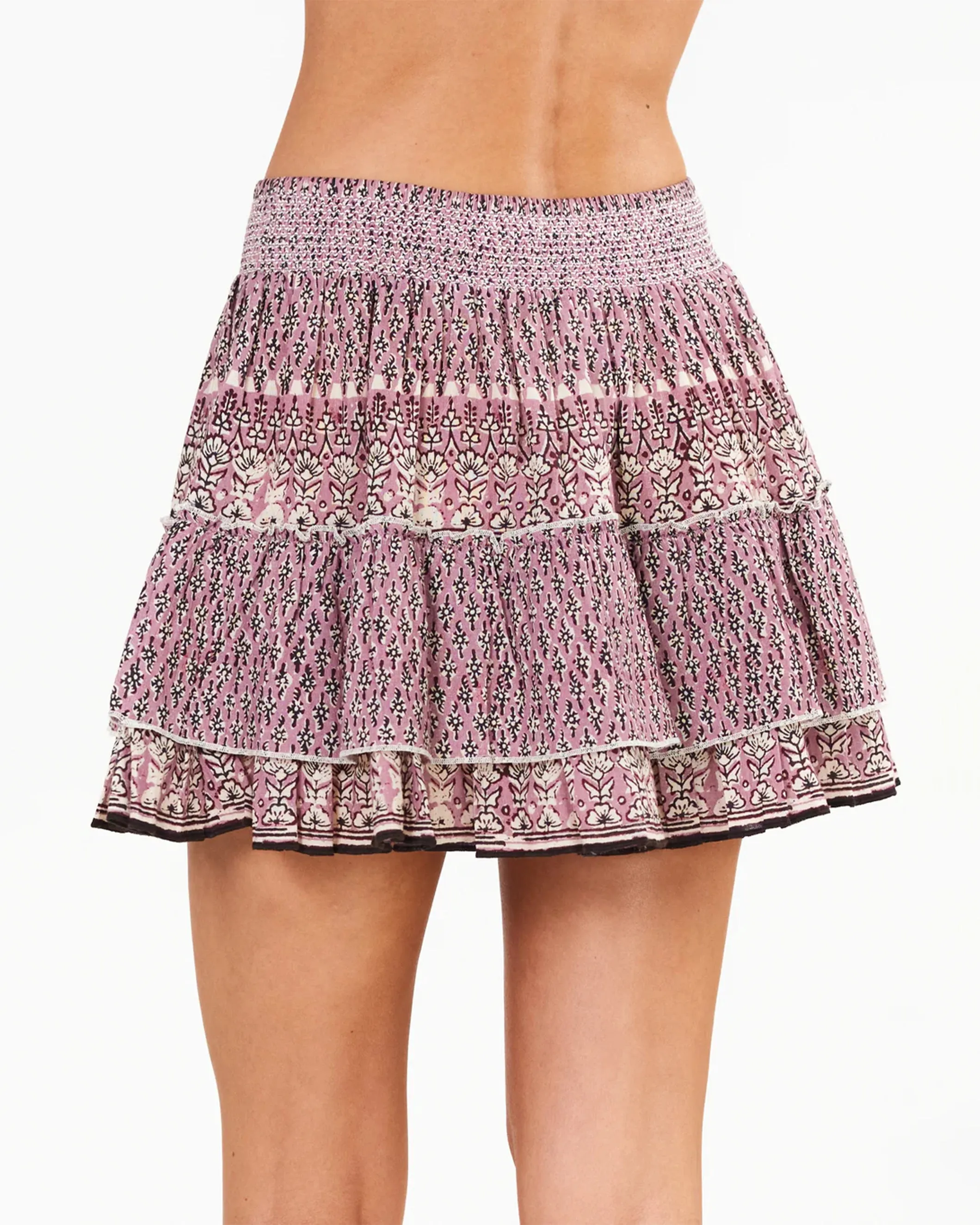 Mari Print Mini Skirt