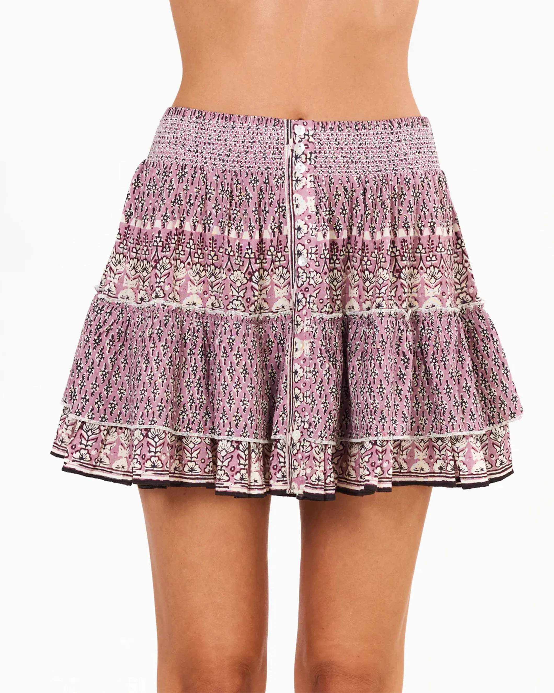 Mari Print Mini Skirt