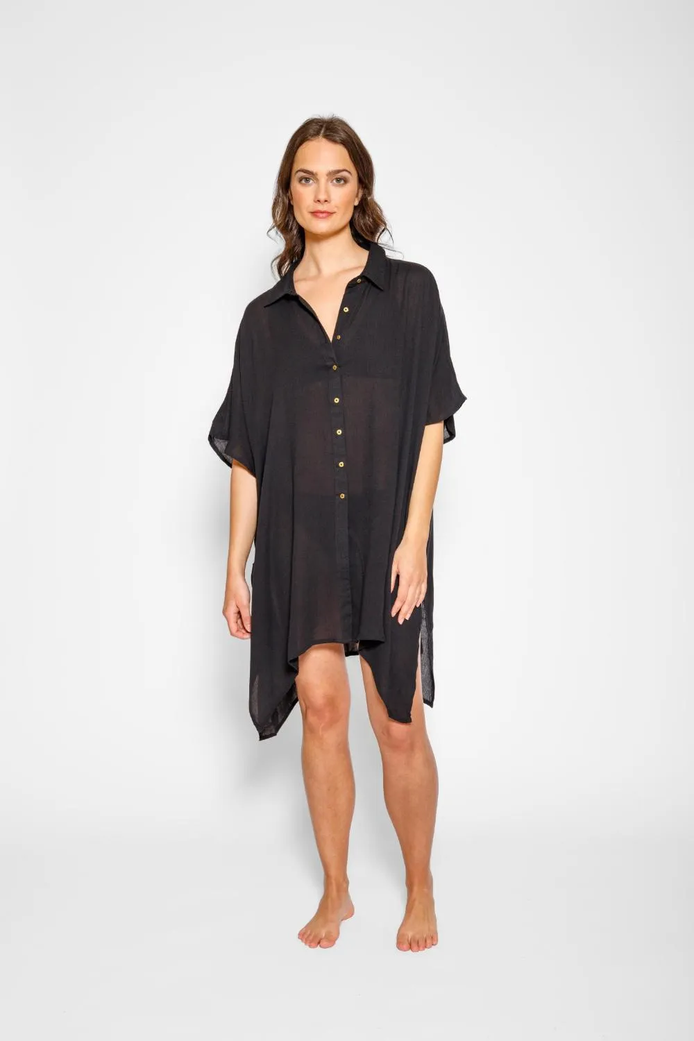 Miami Big Shirt Dress