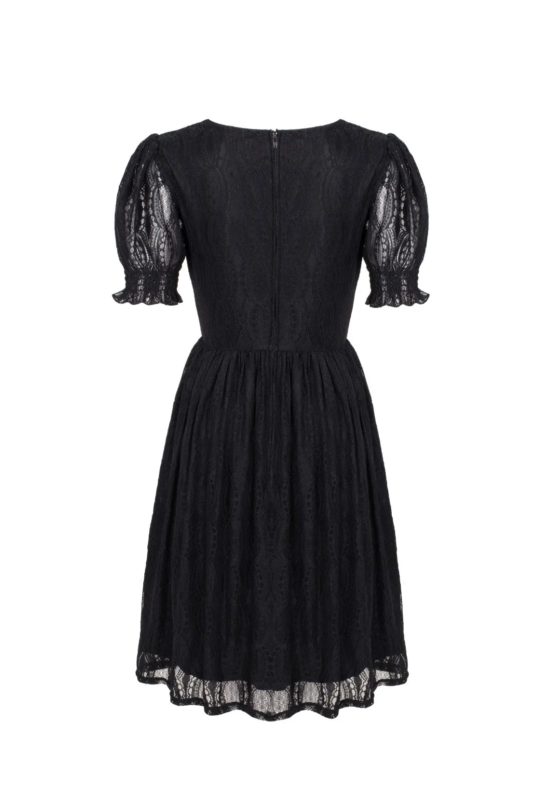 Mini Black Dress - Elegant Mortem Style