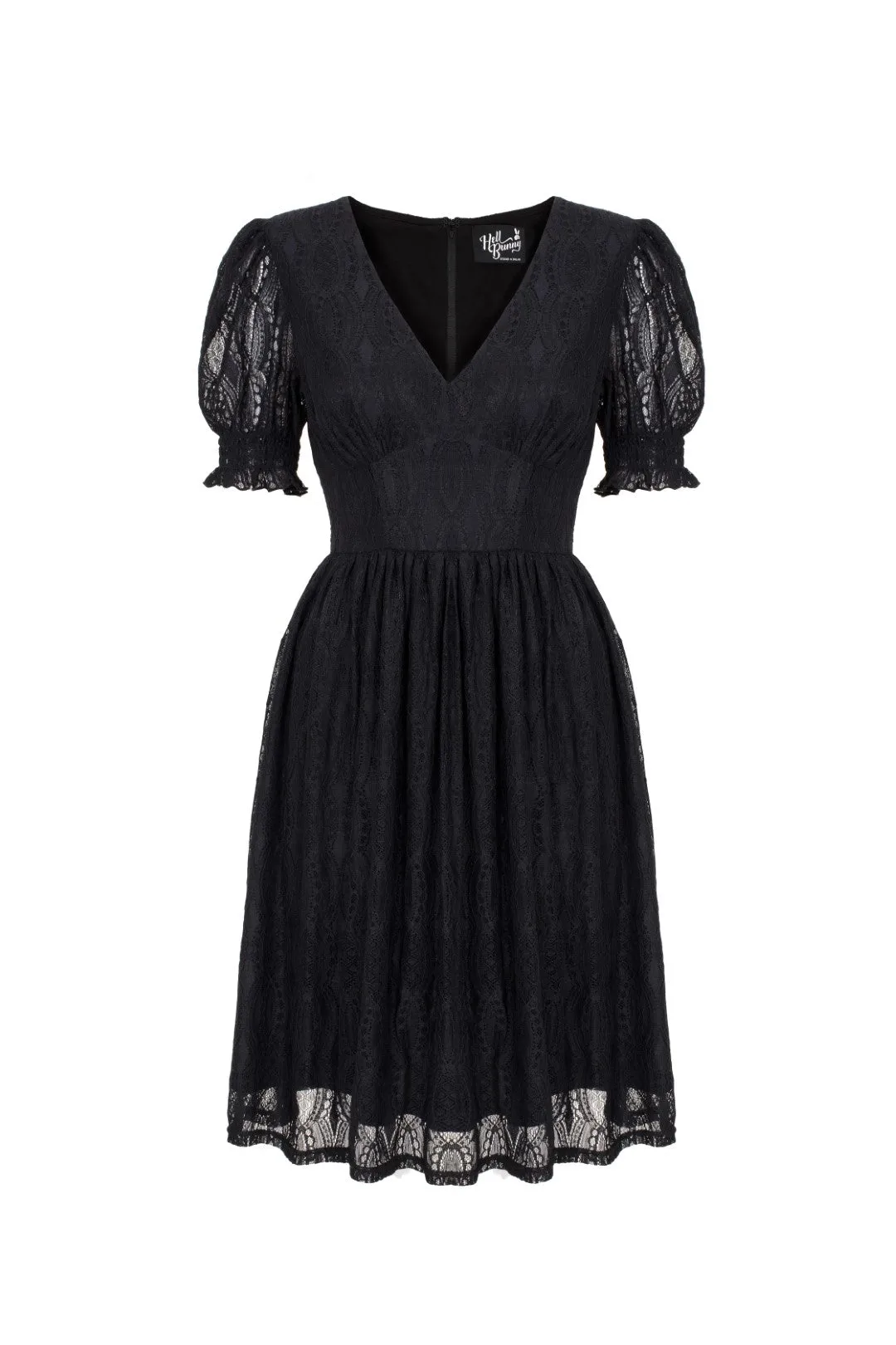 Mini Black Dress - Elegant Mortem Style