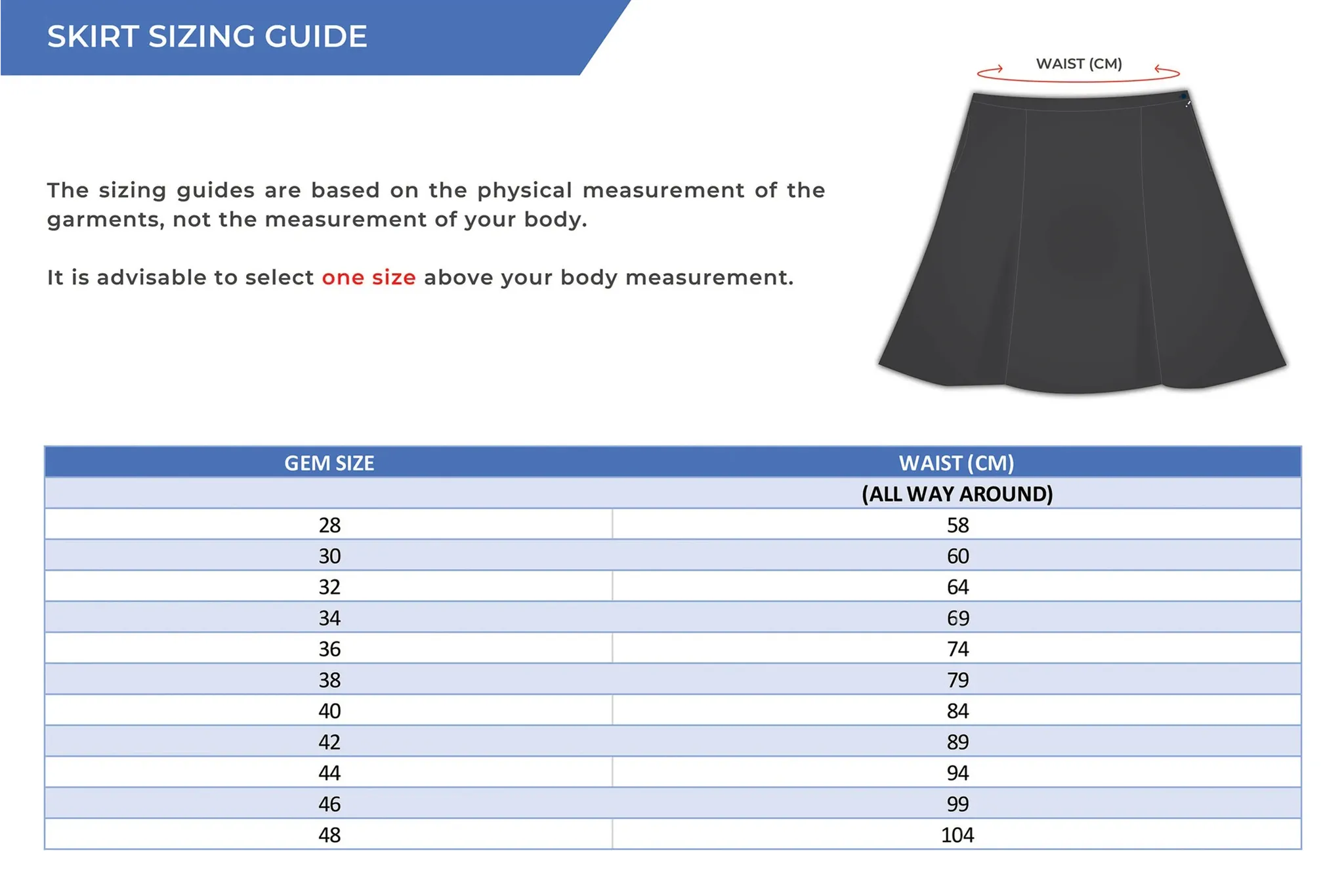 Plain Skirt - Methodist