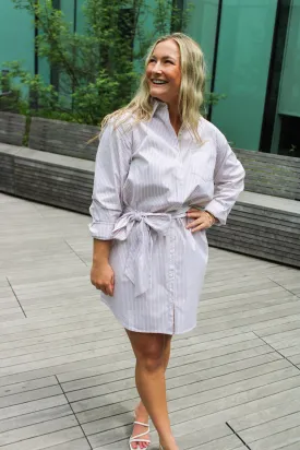 Poplin Popover Shirt-Dress