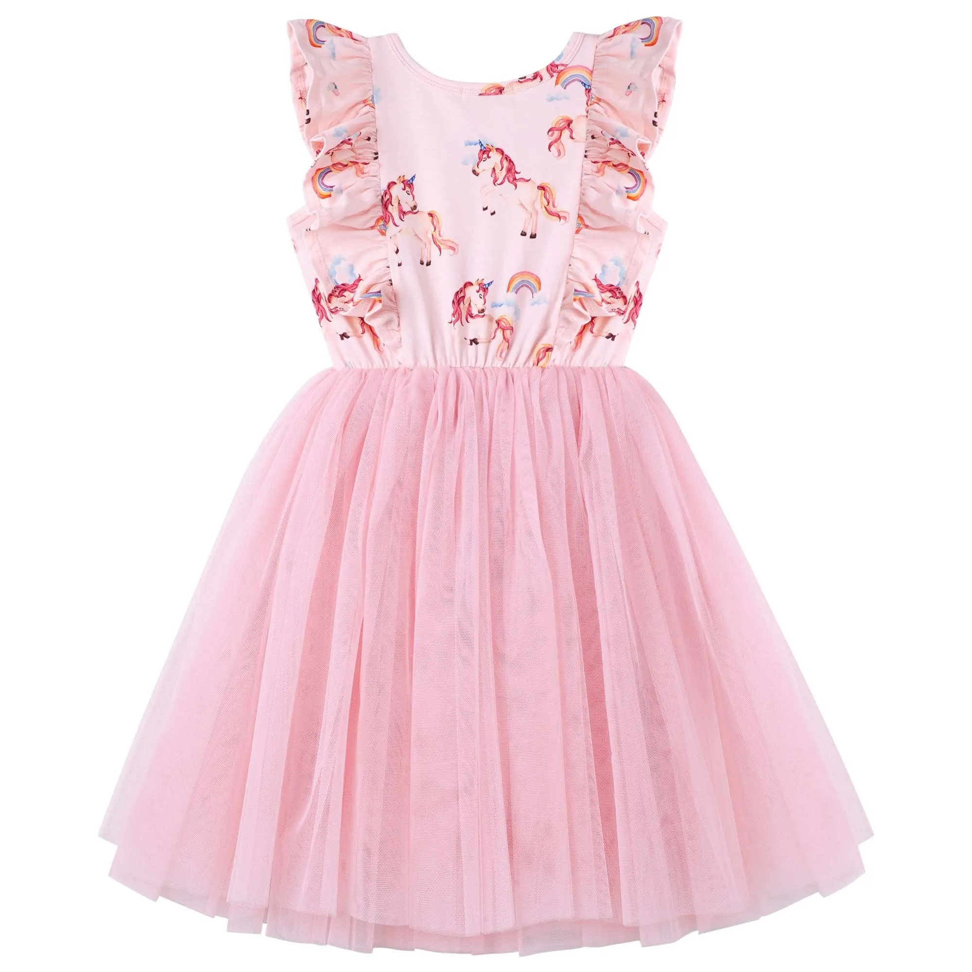 Rainbow Unicorn S/S Hazel Dress Tutu Dress