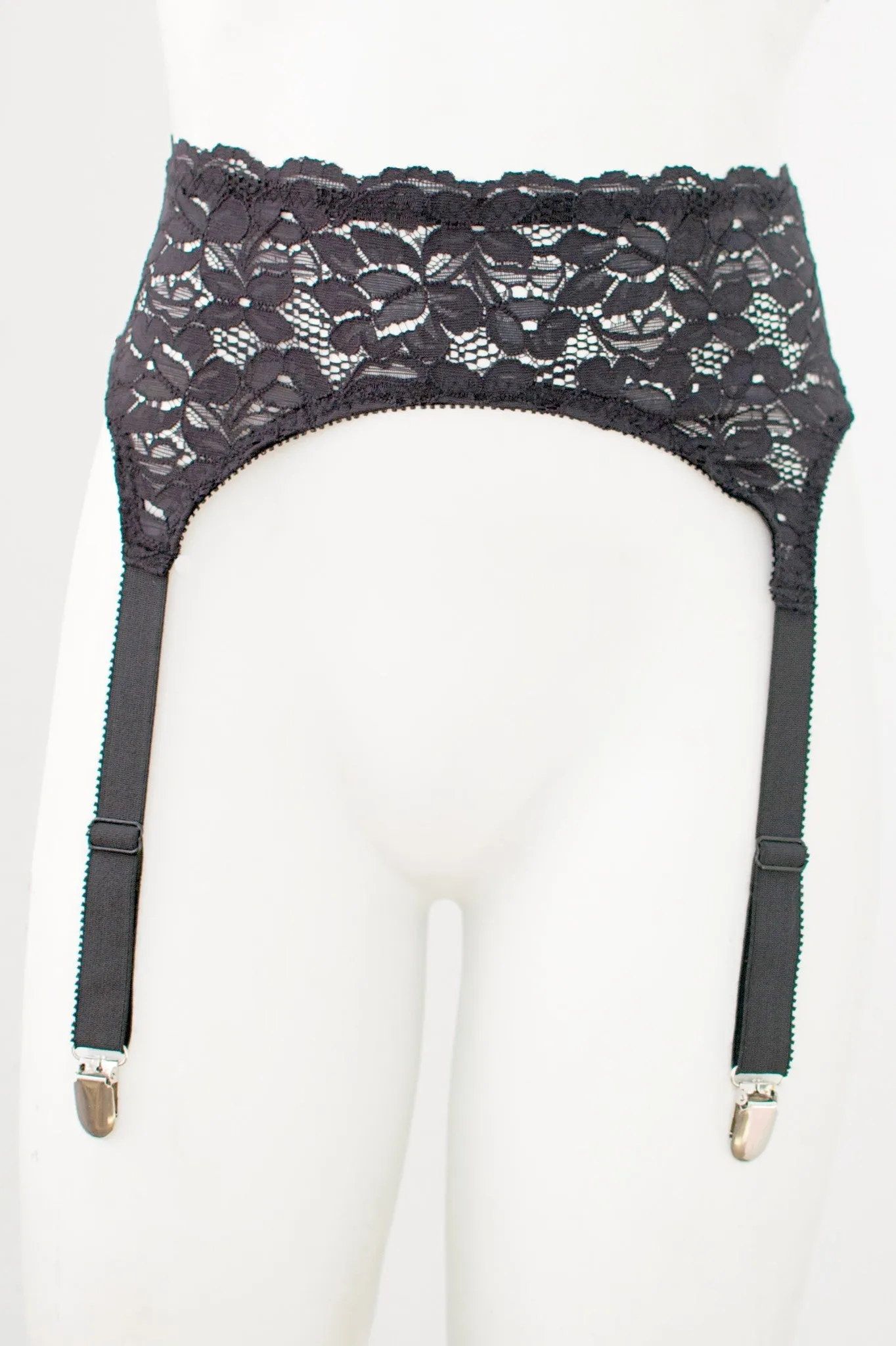 READY TO SHIP / Inquietude Garter Belt in Surplus Lace (1 size L)