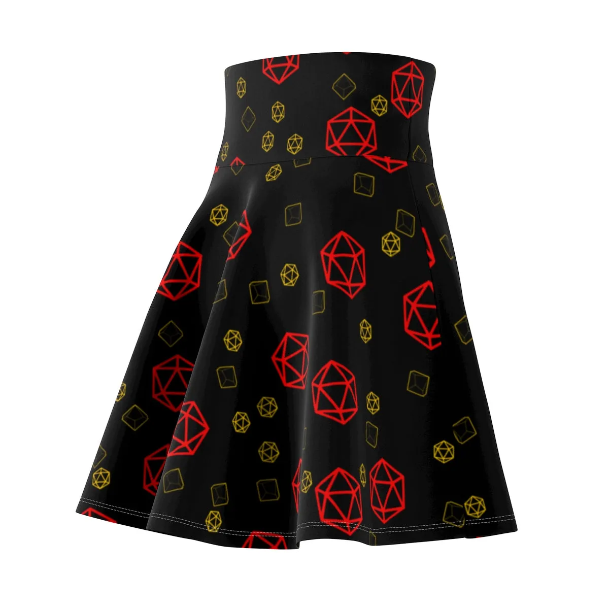 Red and Gold D20 Dice Skirt