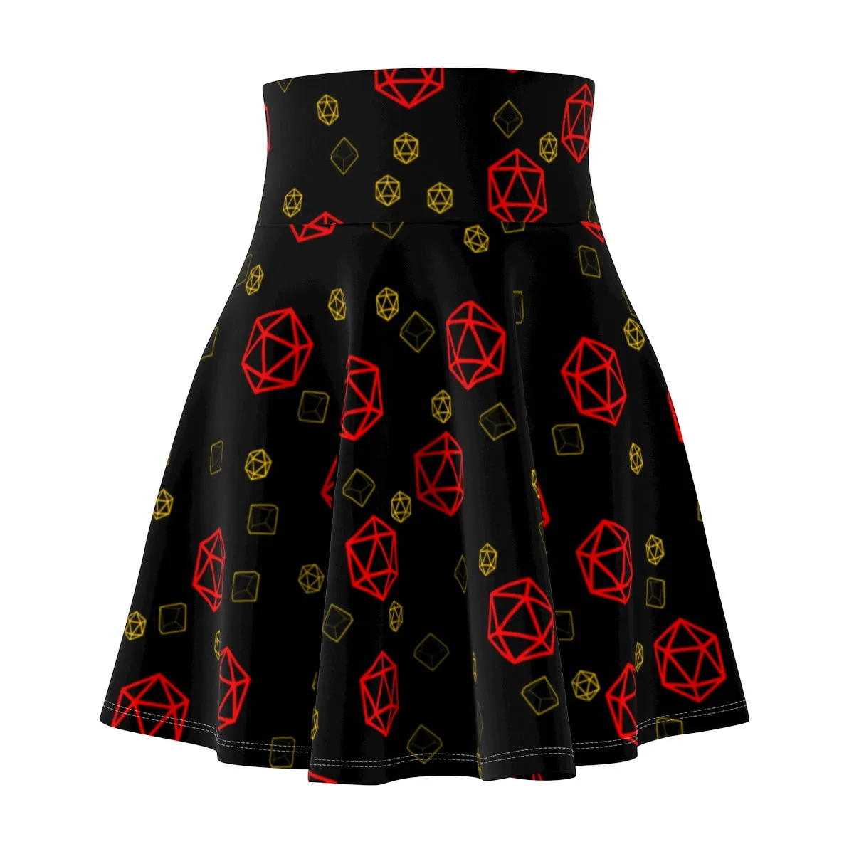 Red and Gold D20 Dice Skirt