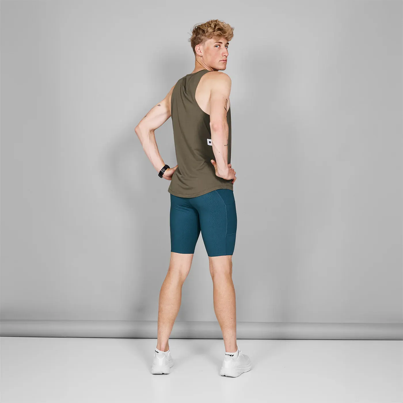 Saysky | Combat  Short Tights 9'' | Aqua Blue | Heren