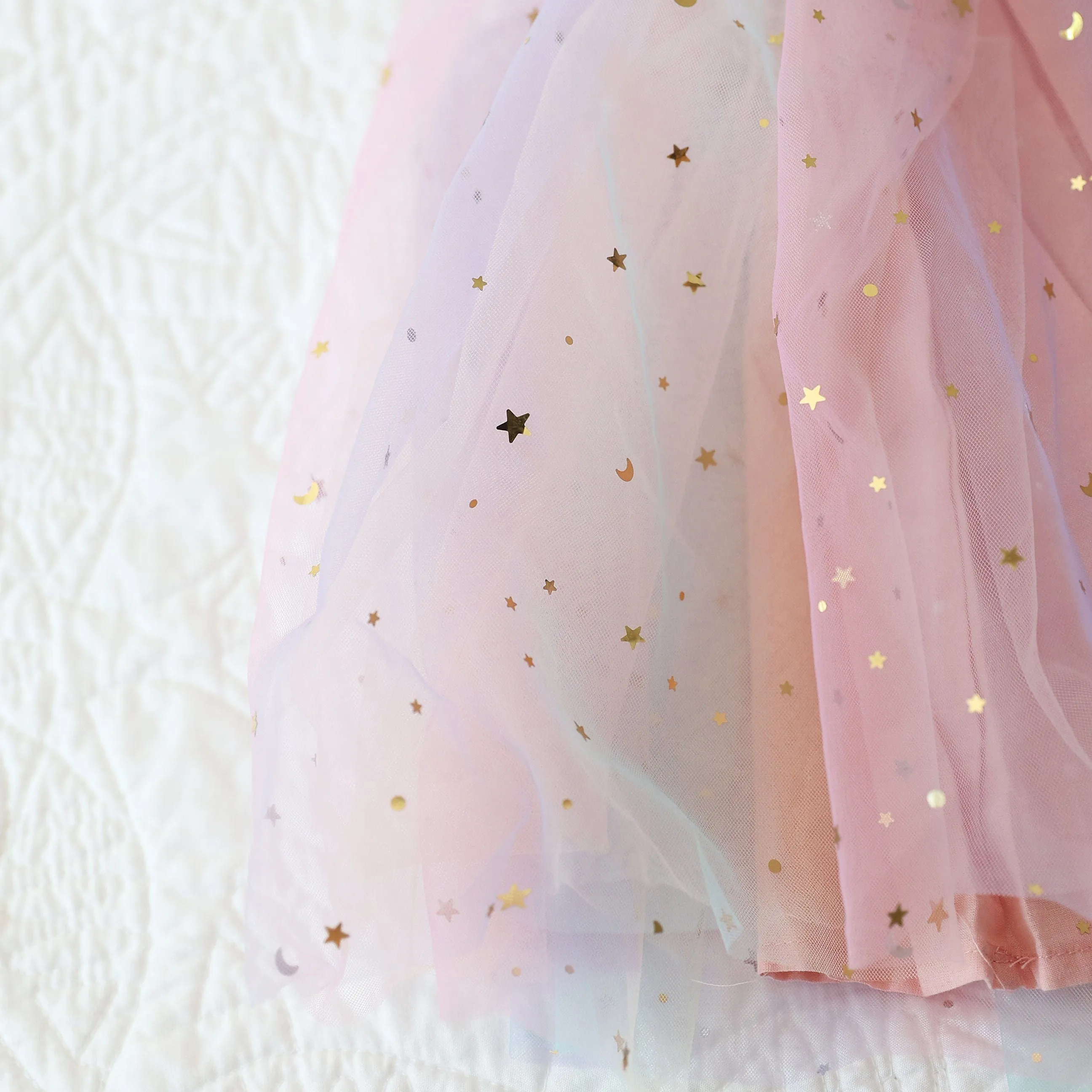 Shine Bright Tulle Dress (Size Up)