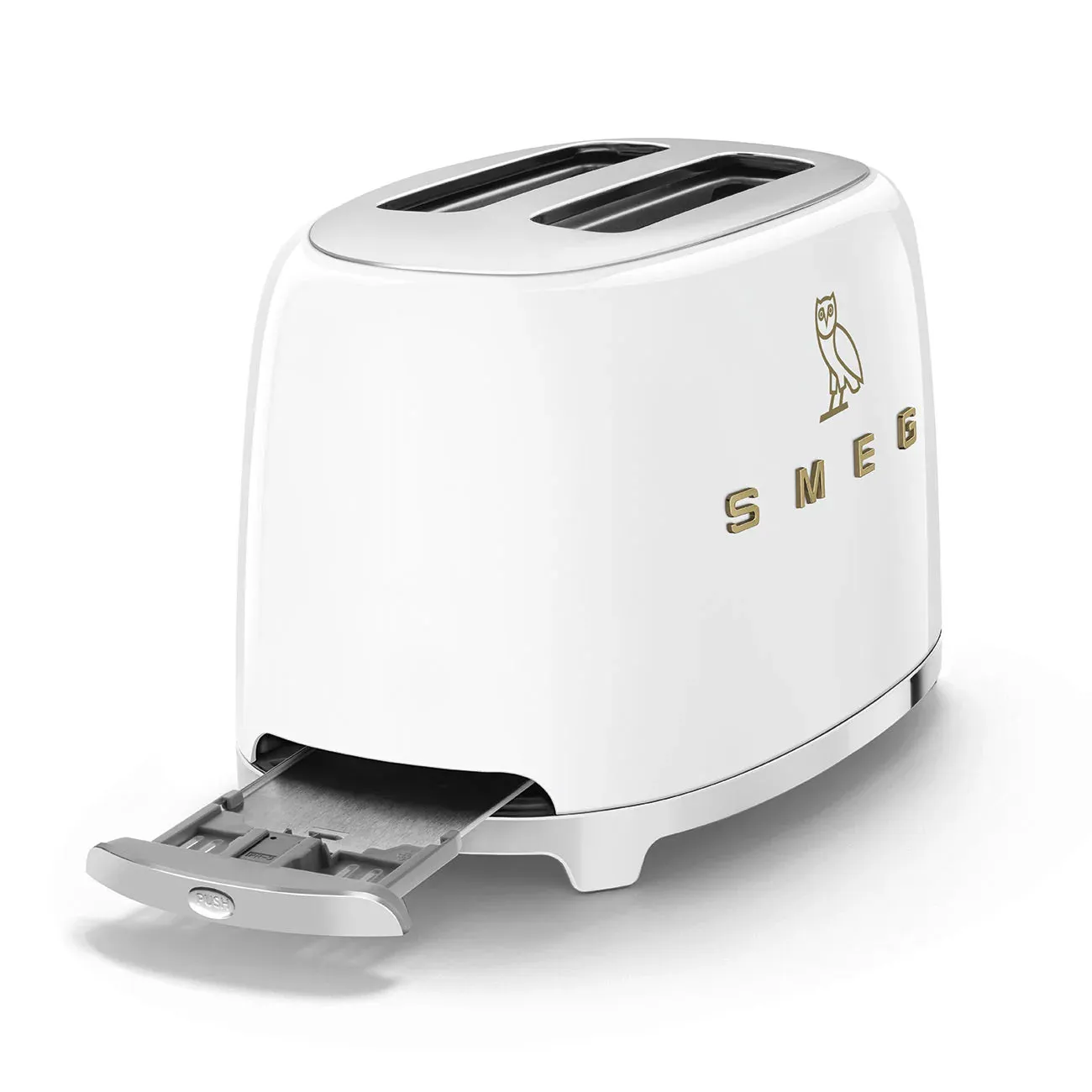 Smeg x OVO 2-Slice Toaster - White