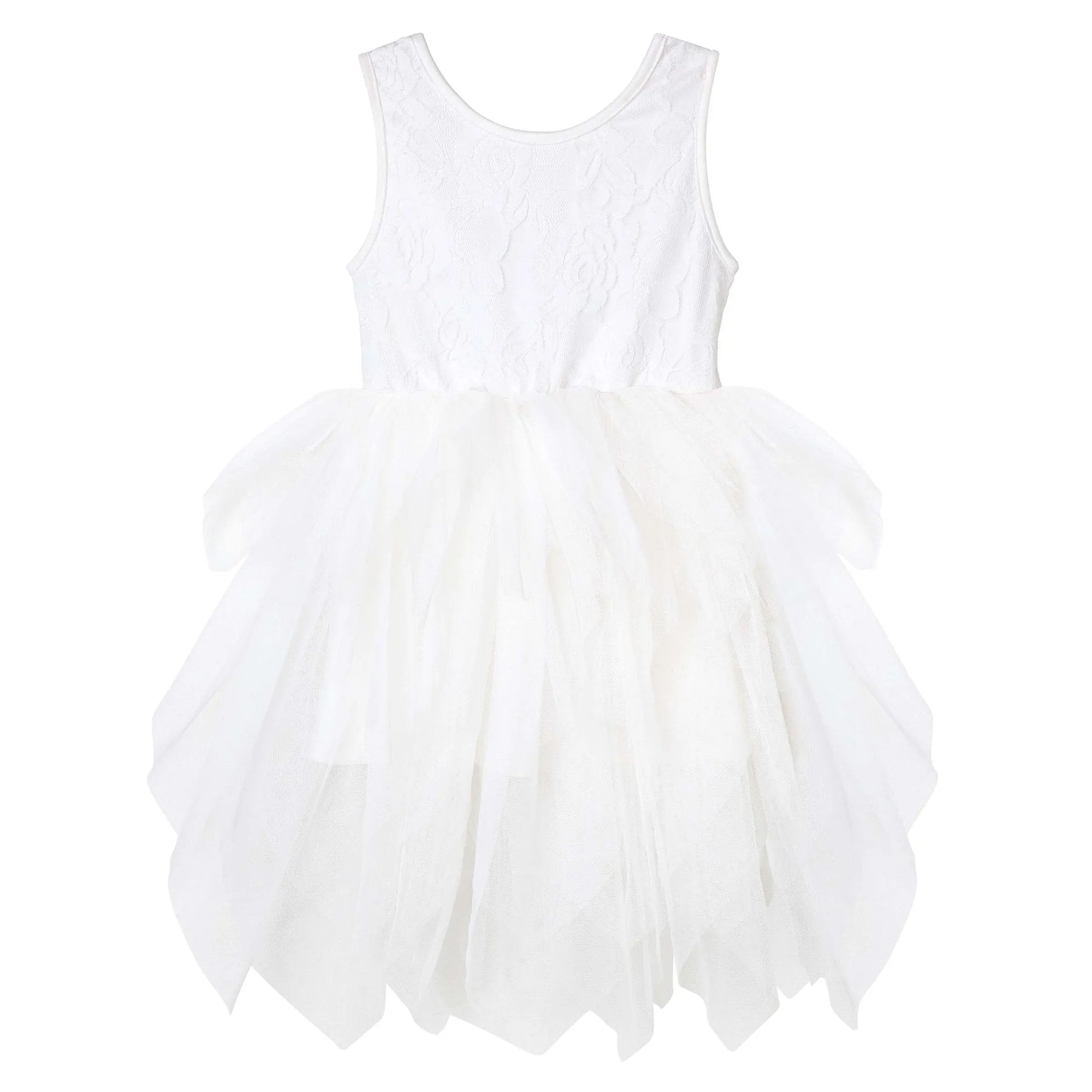 Sophie Lace Bodice Tutu Dress - Ivory