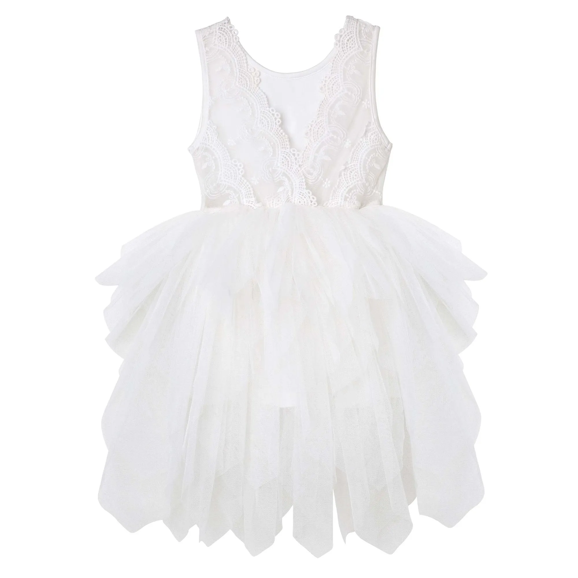 Sophie Lace Bodice Tutu Dress - Ivory