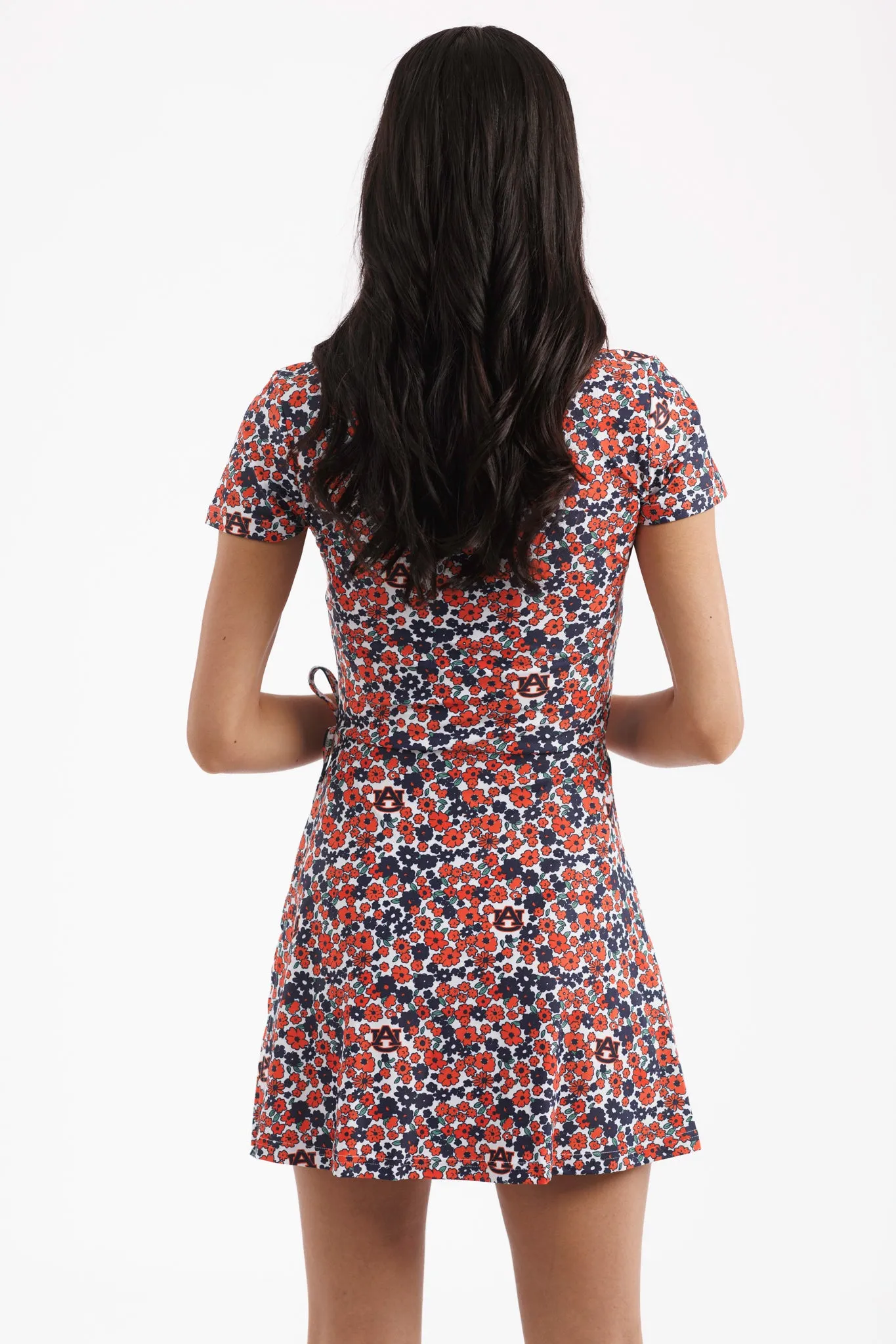 Tailgate Collection Ivy Dress - Auburn Poppies