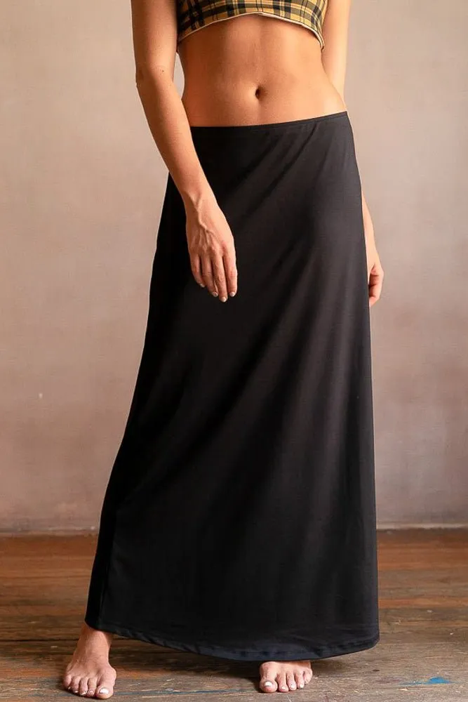 The Everywhere Skirt - Matte Black