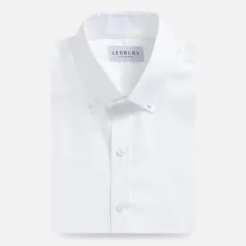 The White Korte Non Iron Oxford Custom Shirt