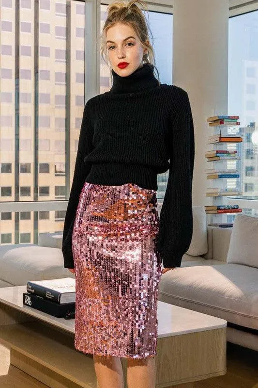 TINA SEQUIN SKIRT FINAL SALE