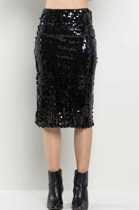 TINA SEQUIN SKIRT FINAL SALE