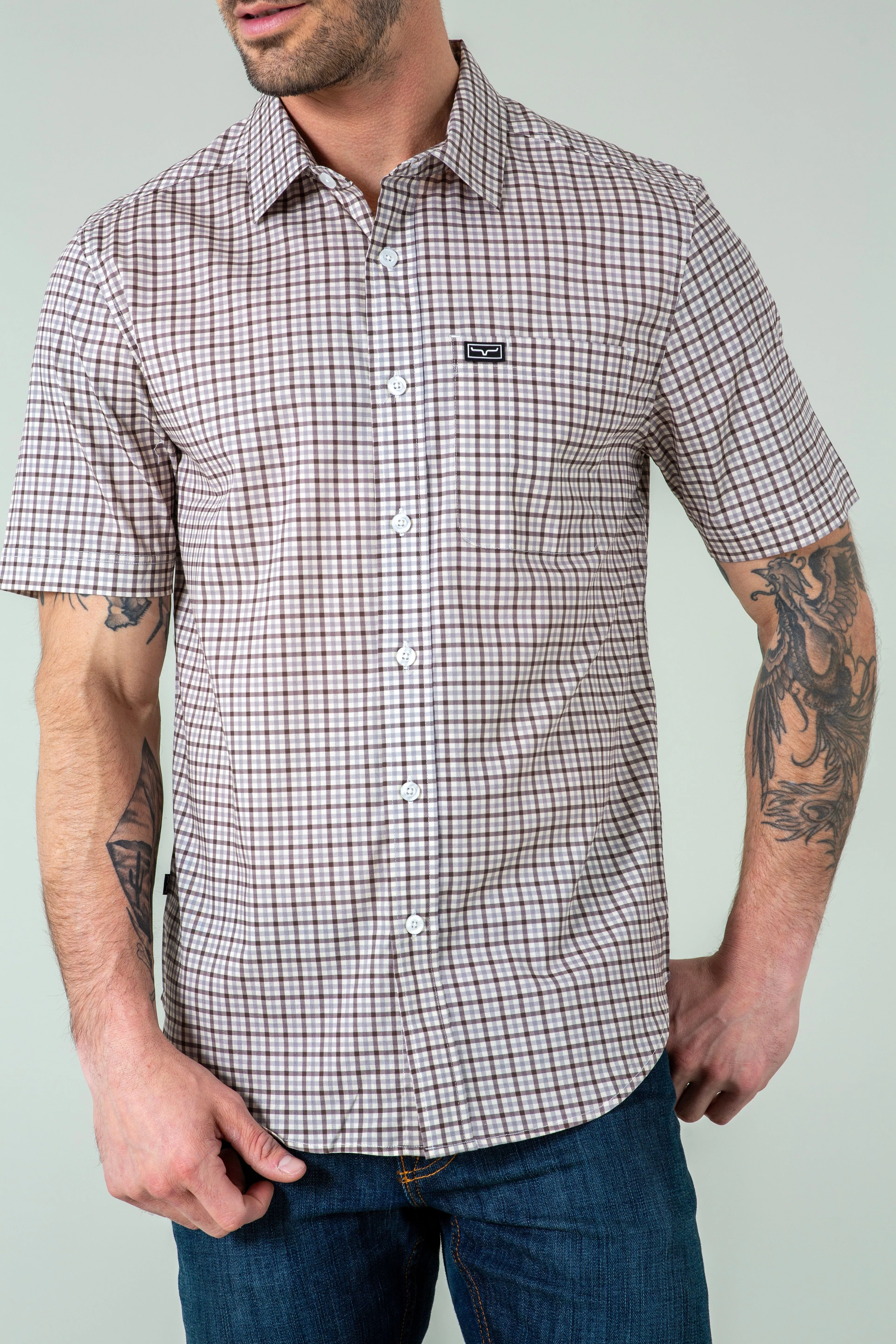 Tucco Mini Check Dress Shirt