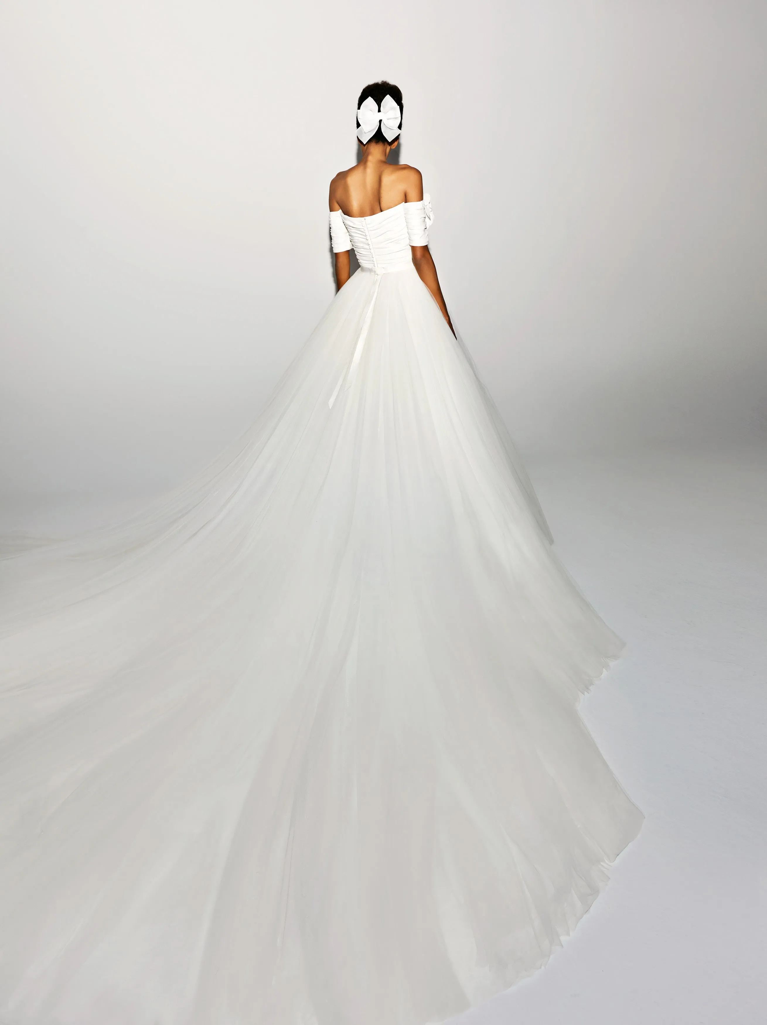 VRM331 - DRAPED ABUNDANCE FANTAISIE GOWN